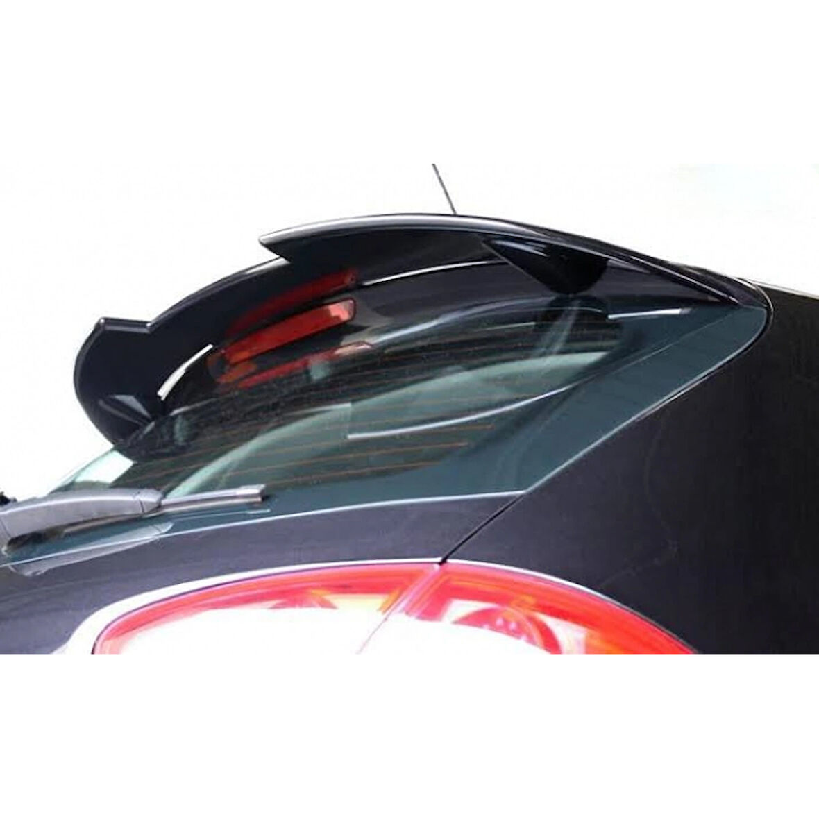 Seat Leon MK2 (2010-2012) Makyajlı PS Style Cupra Spoiler PARLAK SİYAH BOYALI