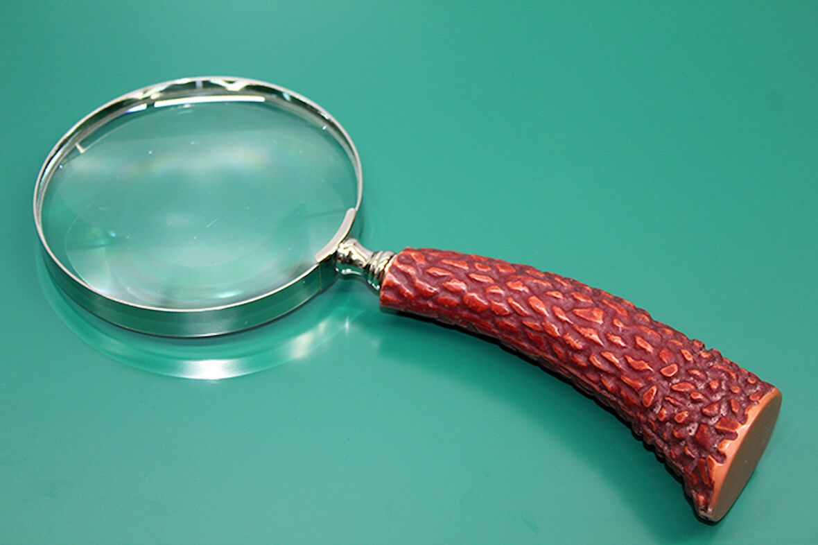 Boynuz Pirinç Büyüteç Model 4