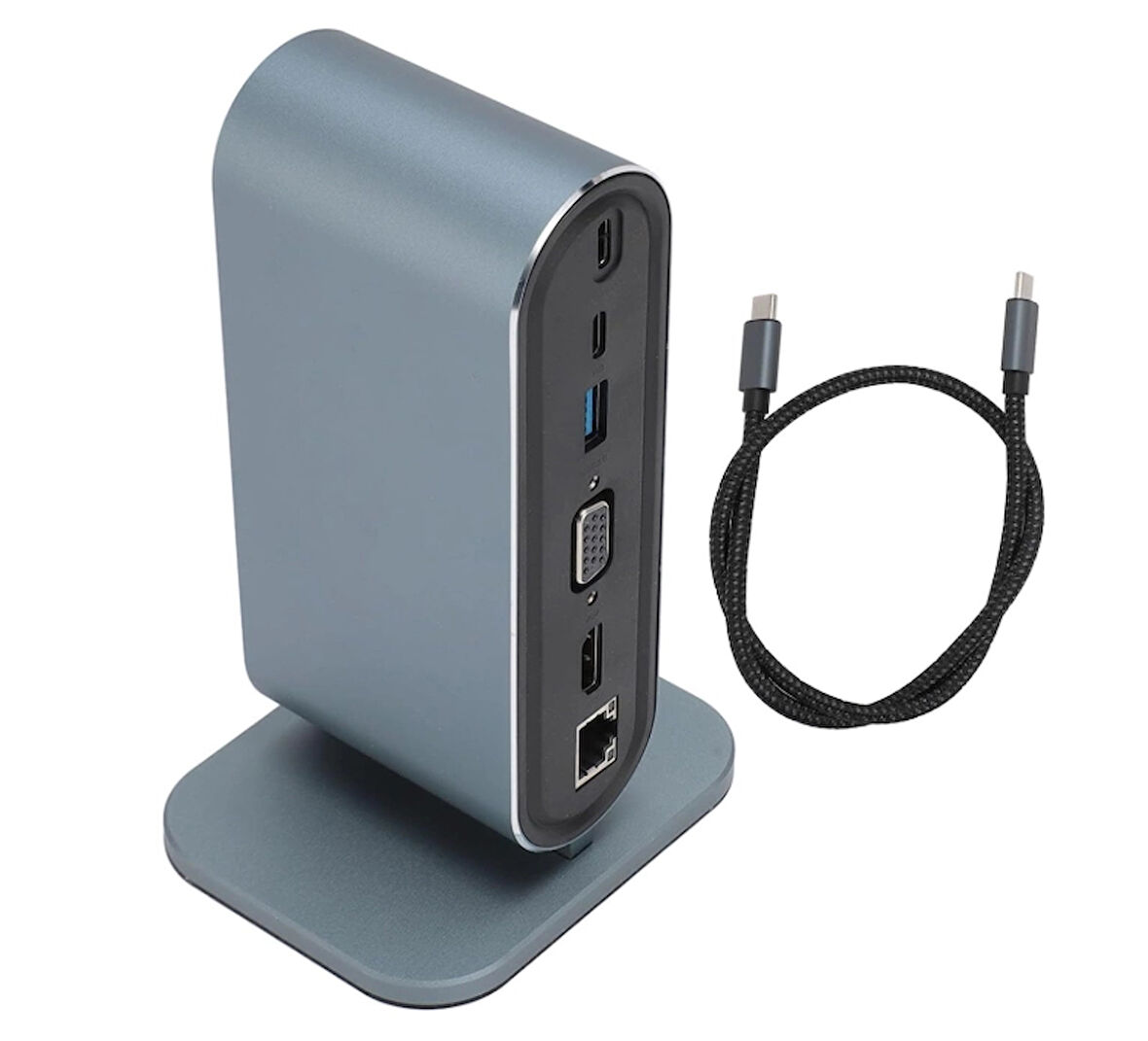 ZR773 Type-C Support 4K 12 İn 1 Dock Model Pd Station