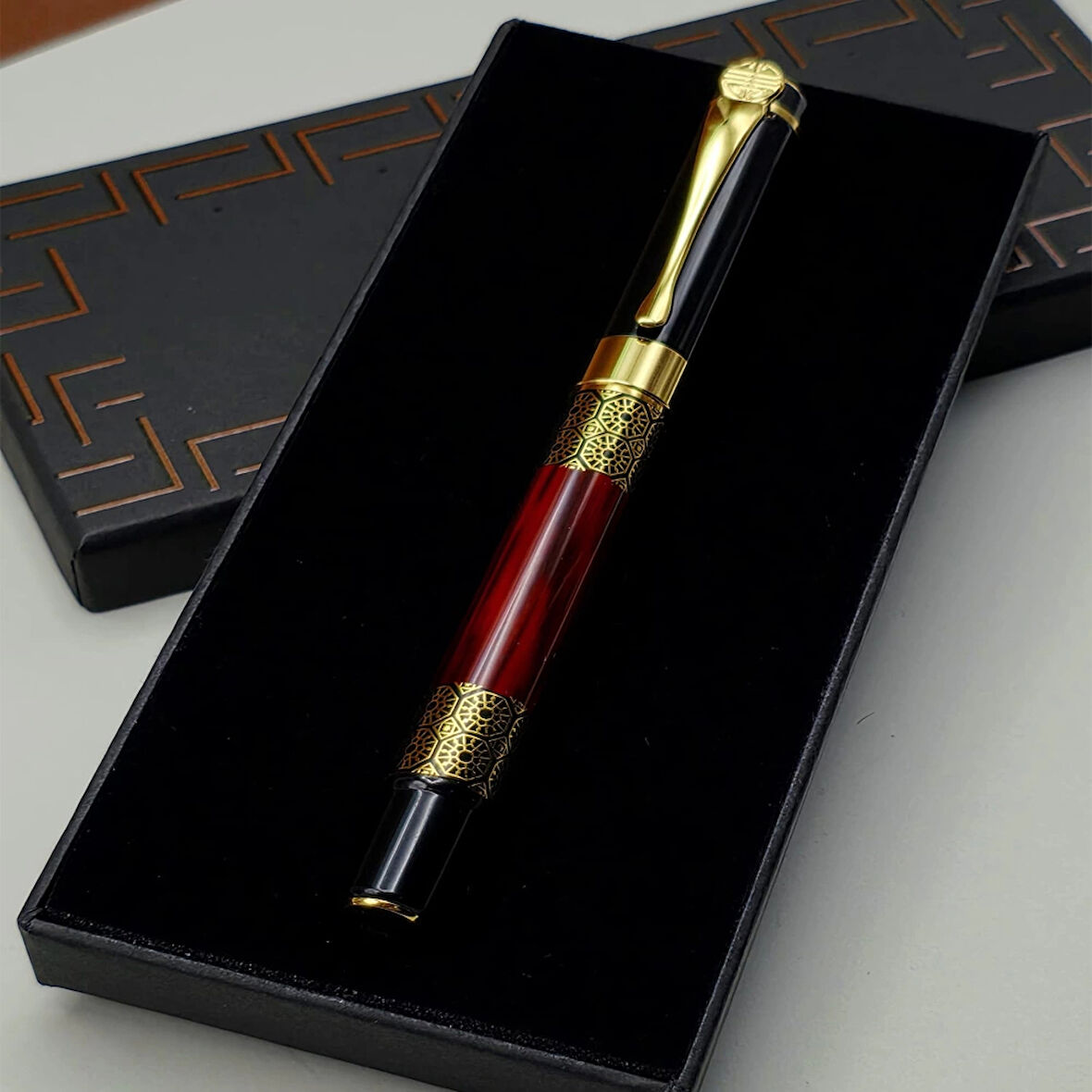 Yeni Model Desenli Metal Roller Kalem