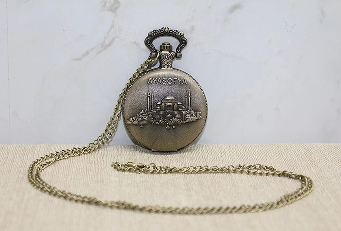Ayasofya Tasarımı Köstekli Saat Alk4384