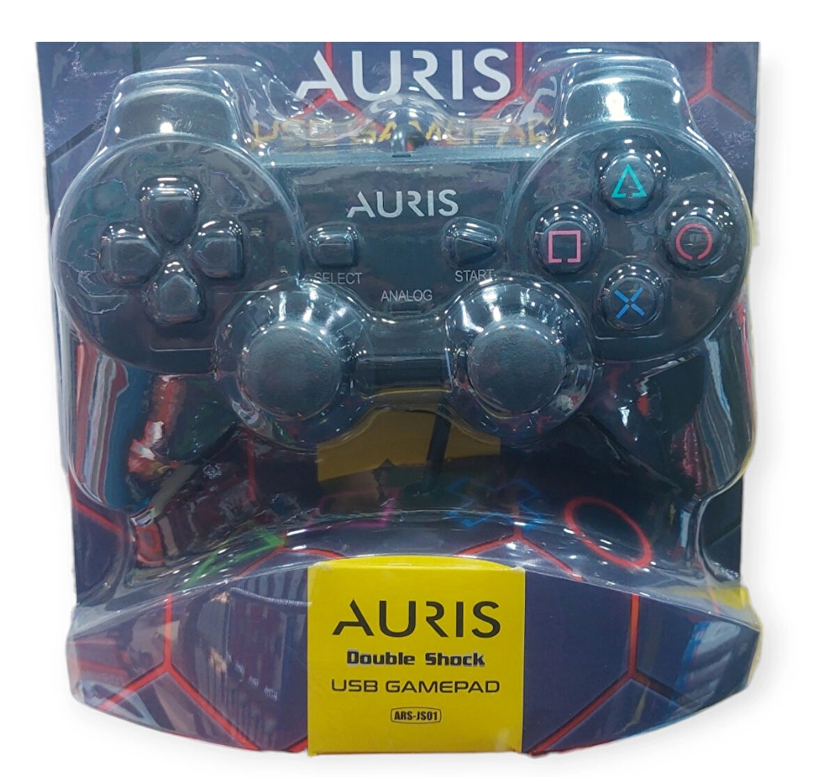 Auris JS01 Pc Joystick Titreşimli USB Girişli Bilgisayar Oyun Konsolu 