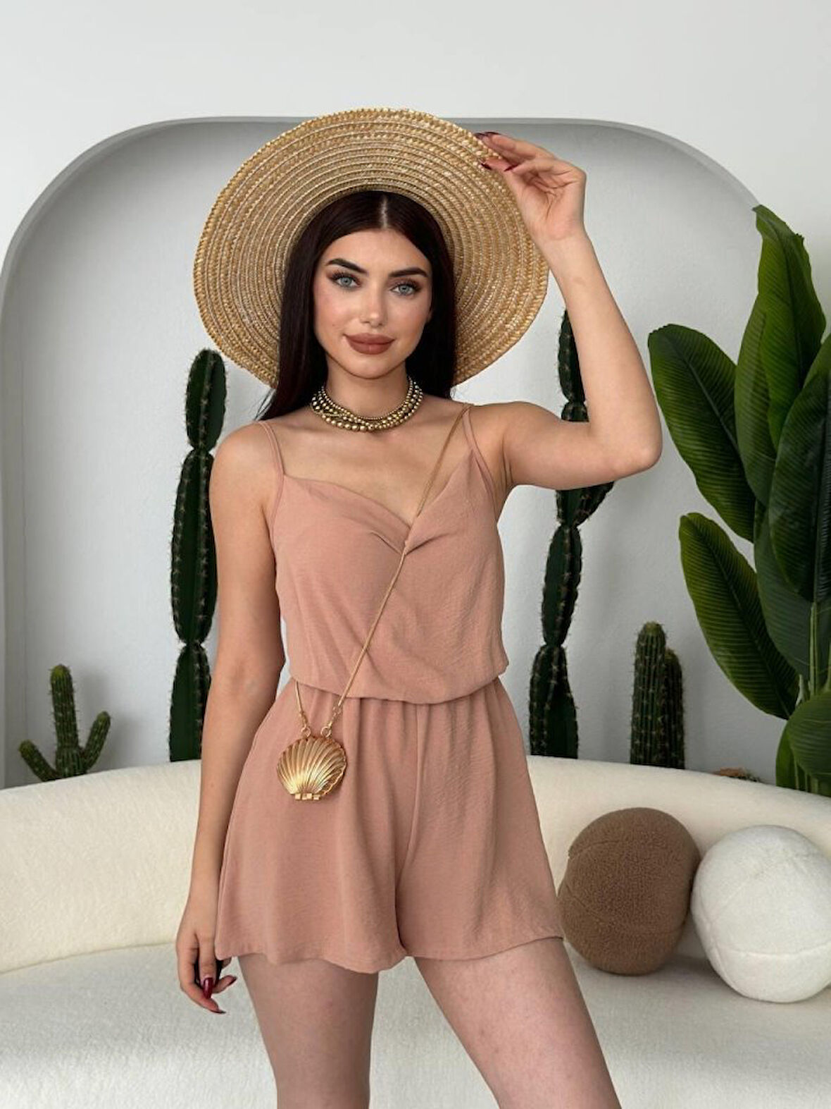 TUA MODA Agnes Sırt Detay Bluz