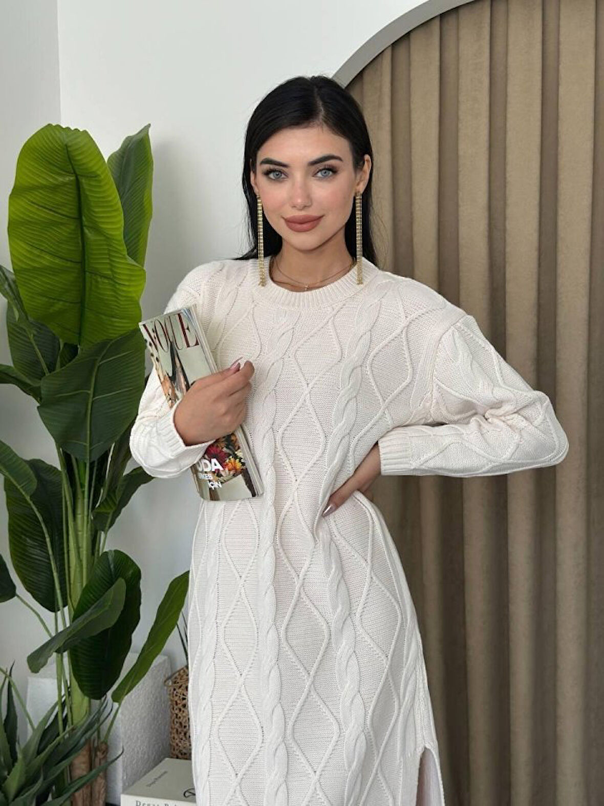 TUA MODA Monza Triko Elbise