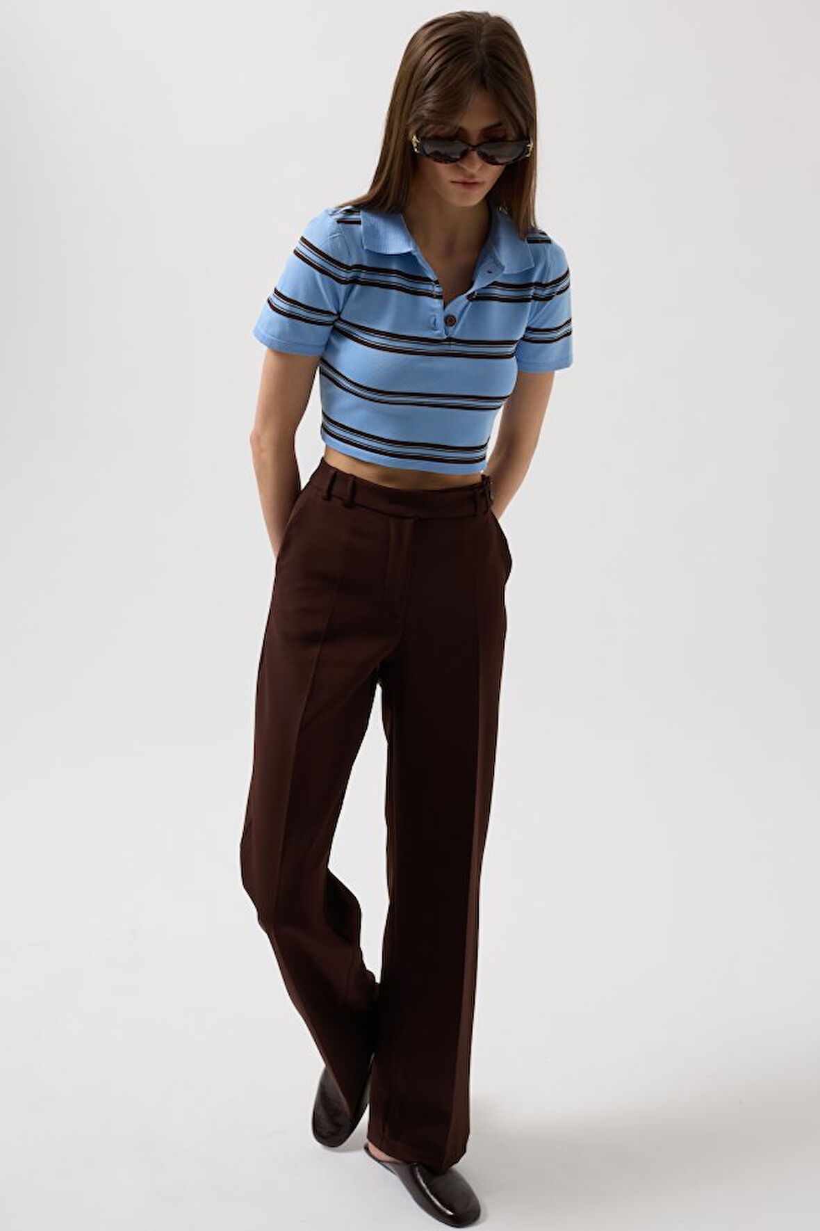 TUA MODA Bel Kemerli Pantolon