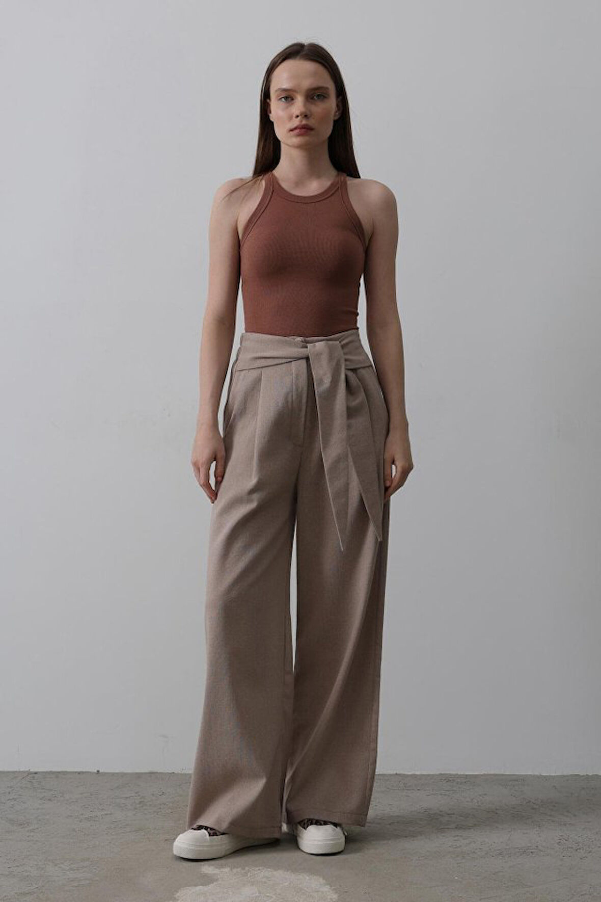TUA MODA Pantolon - Vizon