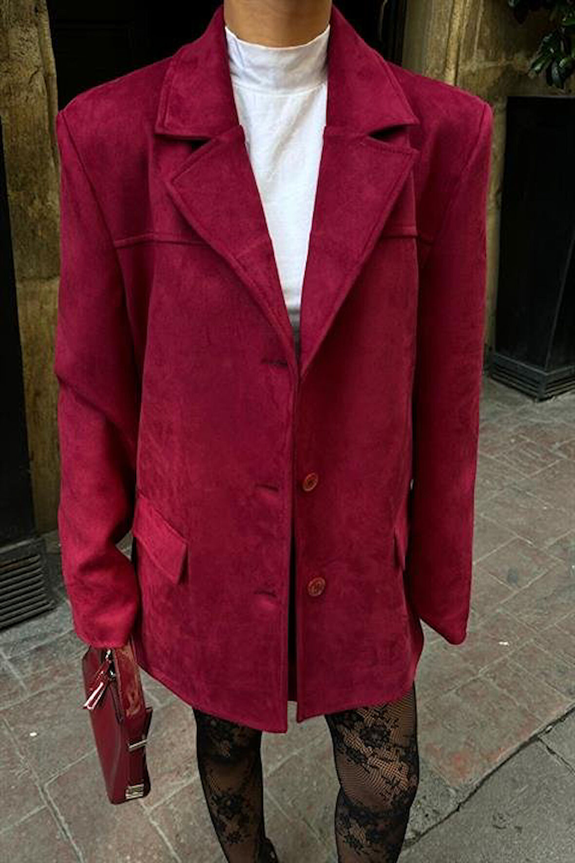 TUA MODA Mini Etekli Süet Takım 9935