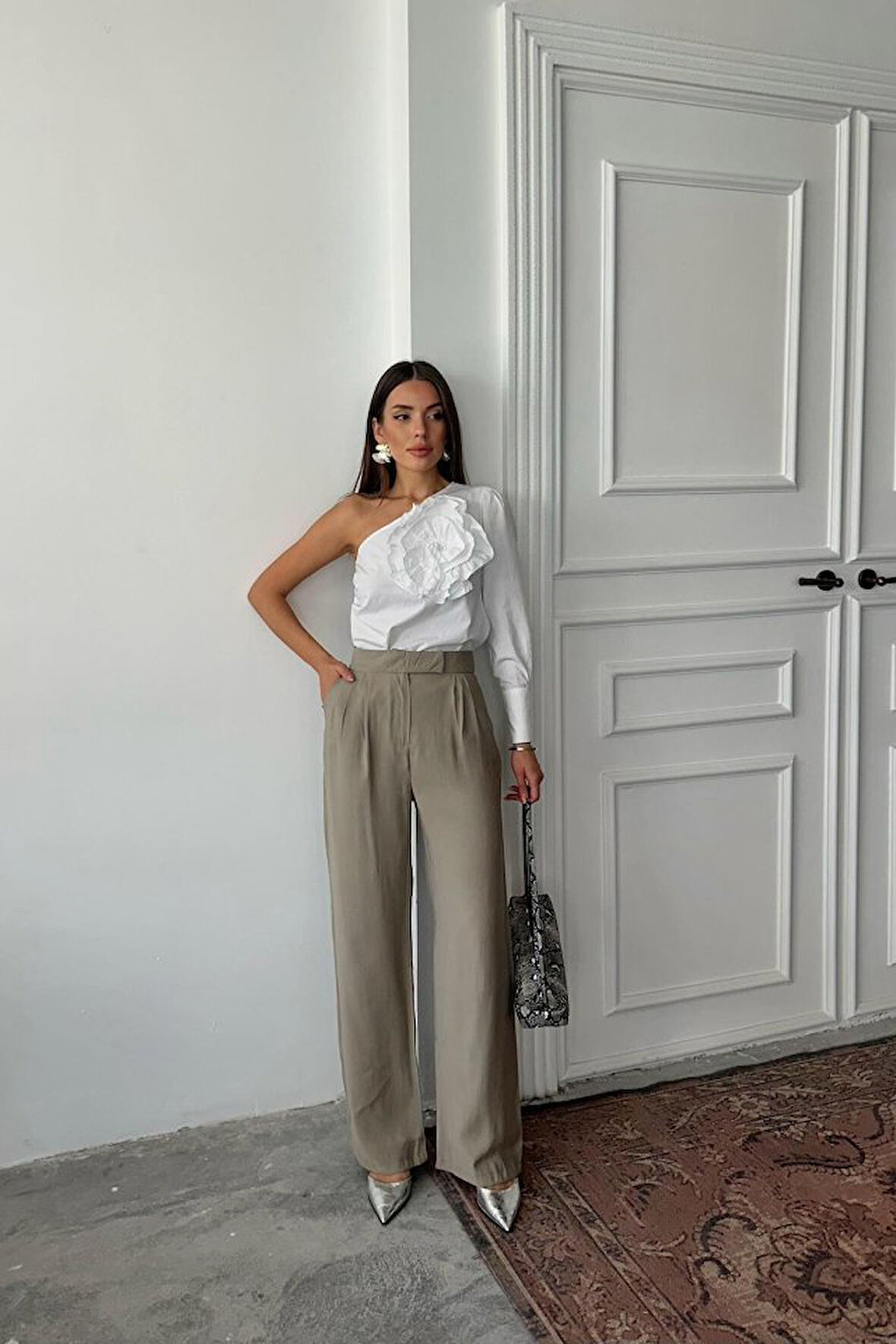 TUA MODA Haki Pantolon