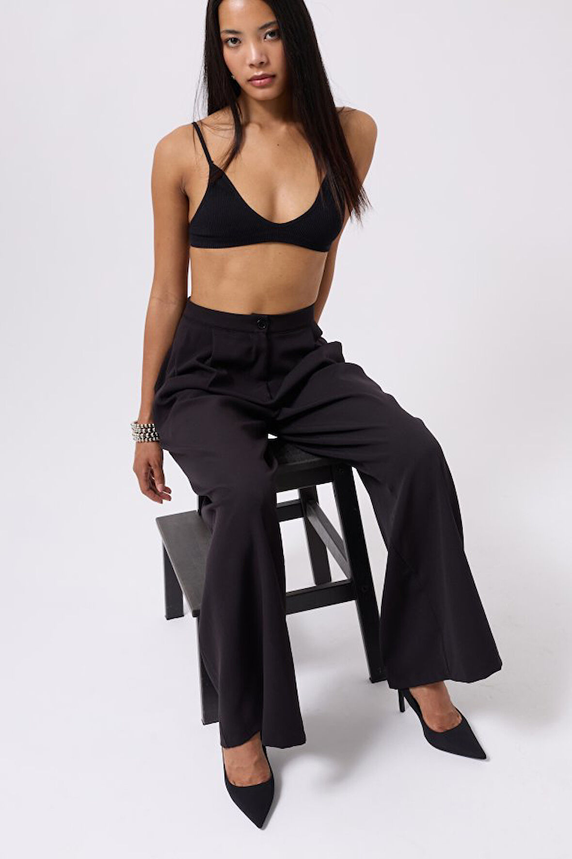 TUA MODA Casual Yüksek Bel Pantolon