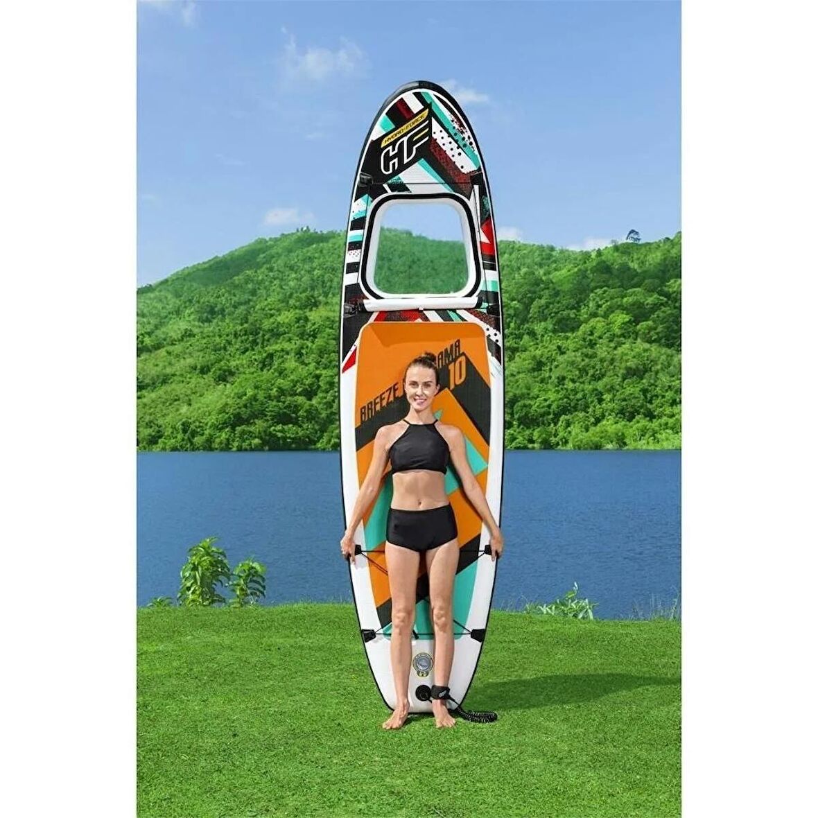 Paddle Board Hydro-Force Kürek+Pompa+Çanta - 305 x 84 Cm