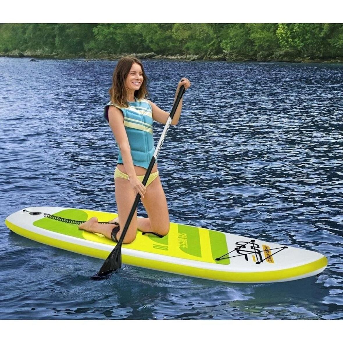 Paddle Board Hydro-Force Kürek+Pompa+Çanta - 305 x 84 Cm