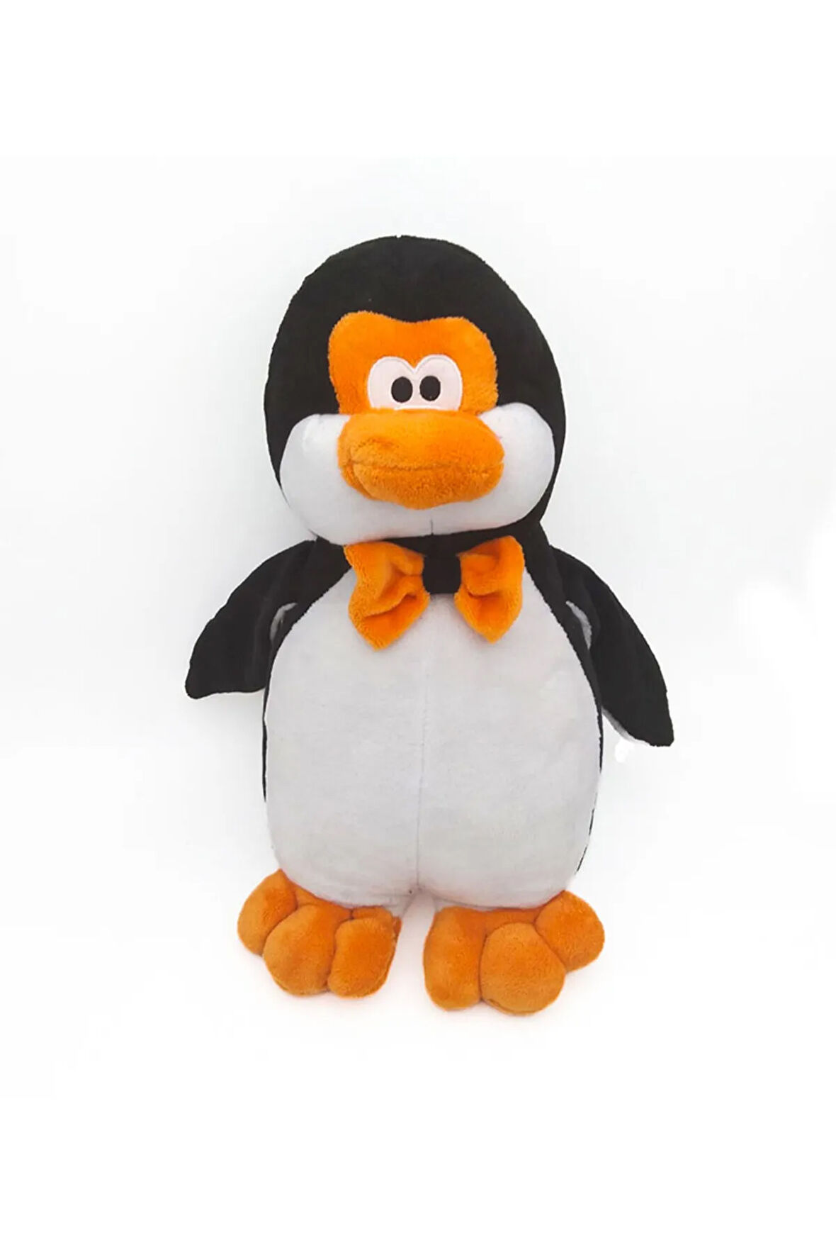 Peluş Papyonlu Penguen 40 Cm - Mavi Su Dünyası