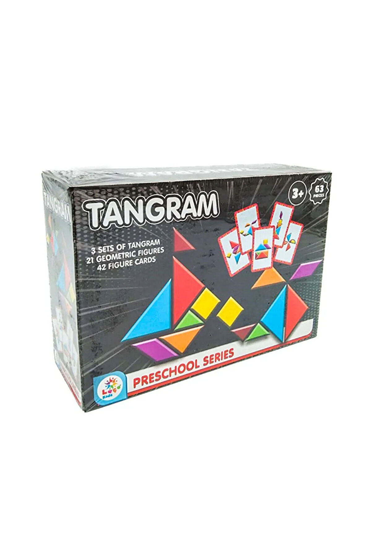 Eğitici Çocuk Tangram 63 Parça