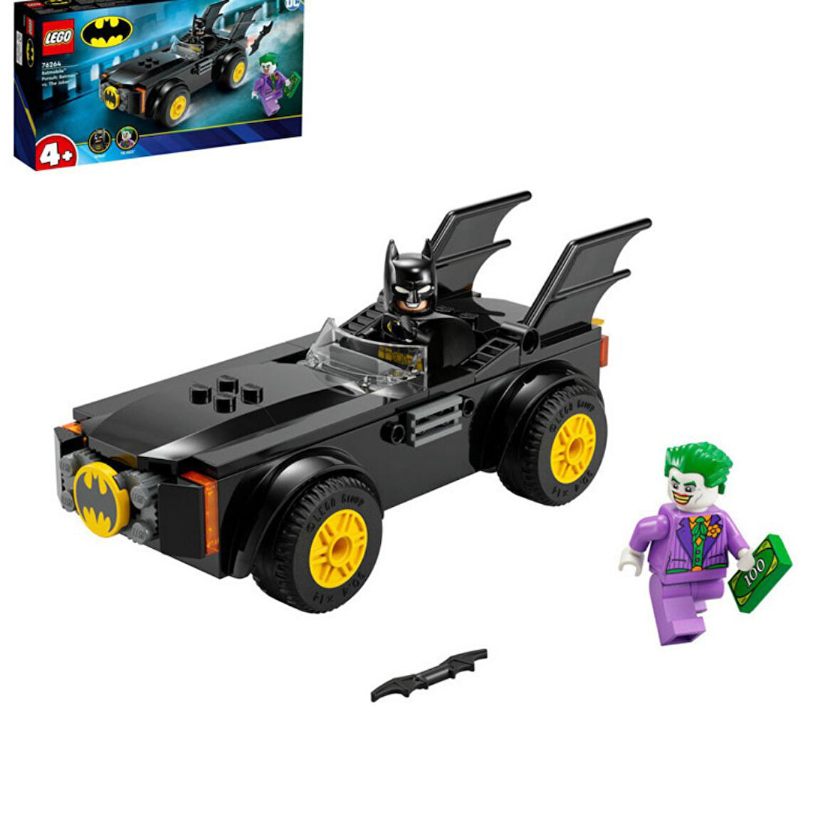 Lego 54 Parça Batmobile Takibi DC Batman Joker’e Karşı - Mavi Su Dünyası