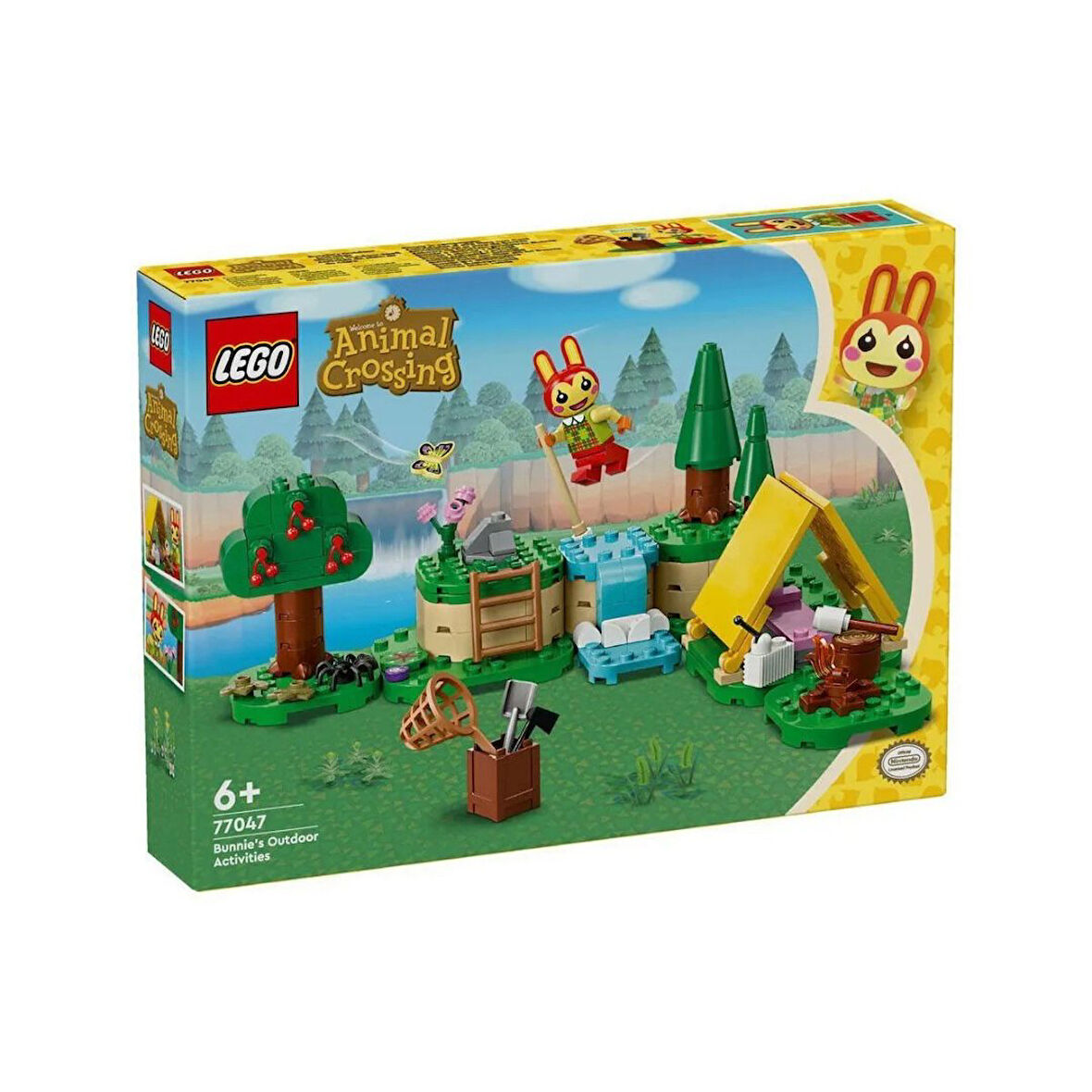 Lego 164 Parça Animal Crossing Bunnienin Açık Hava Aktiviteleri - Mavi Su Dünyası