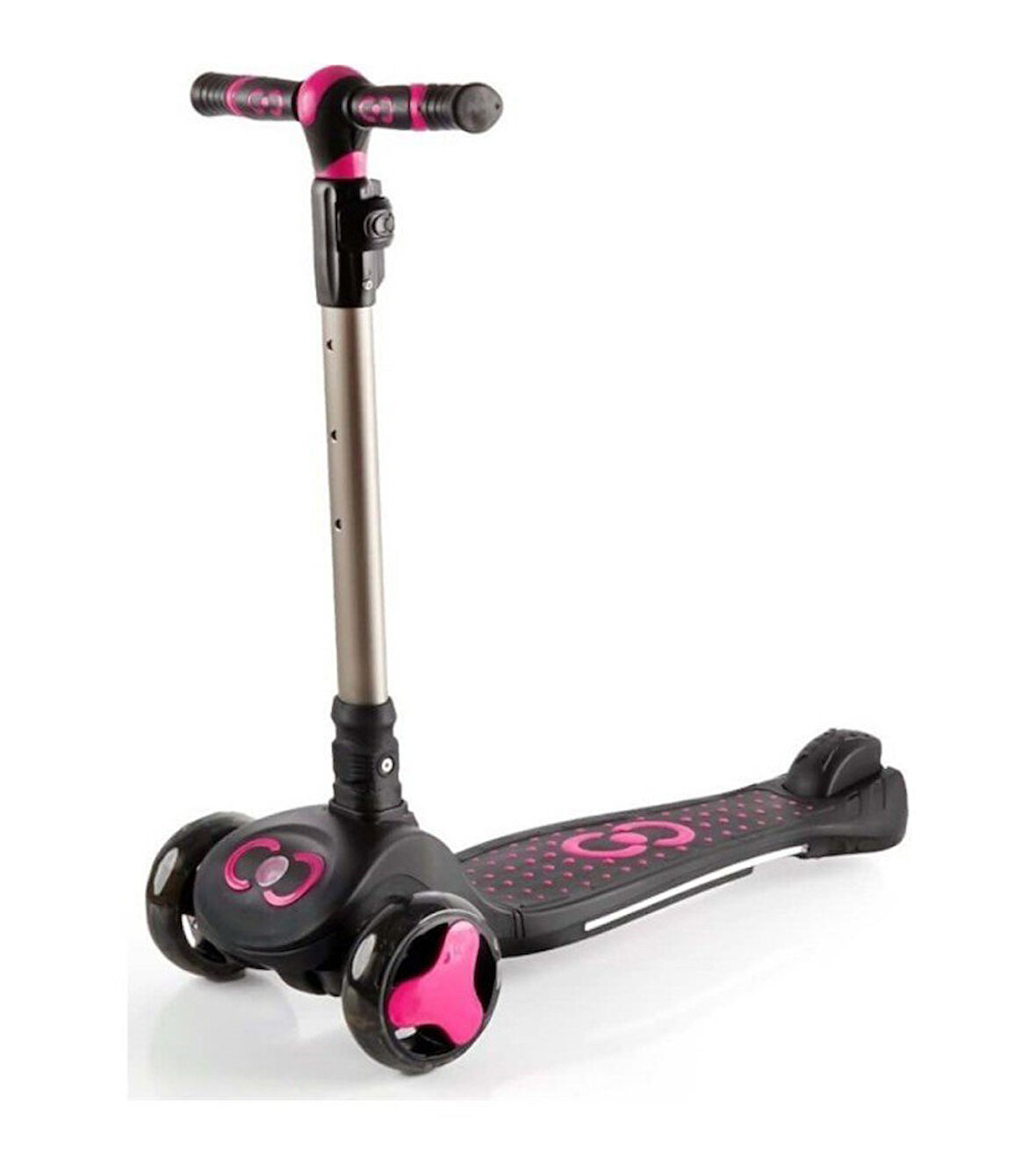 Scooter Cool Wheels Işıklı Pembe Nova Scooter 5+