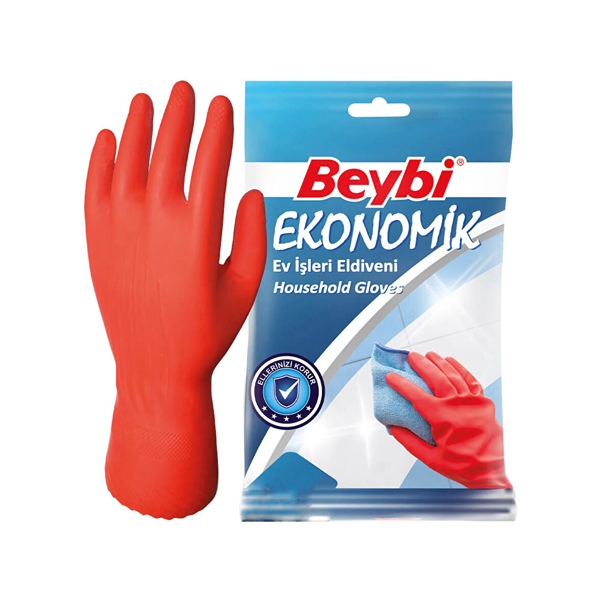 BEYBİ EKO LASTİK ELDİVEN NO: 8-8.5 (1 ÇİFT)