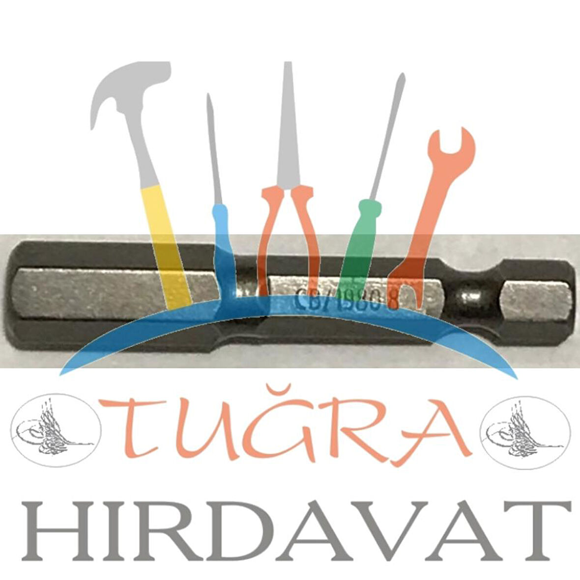 CETA FORM CB/1980 Çelik Bits Alyan Uç 8 mm x 50mm