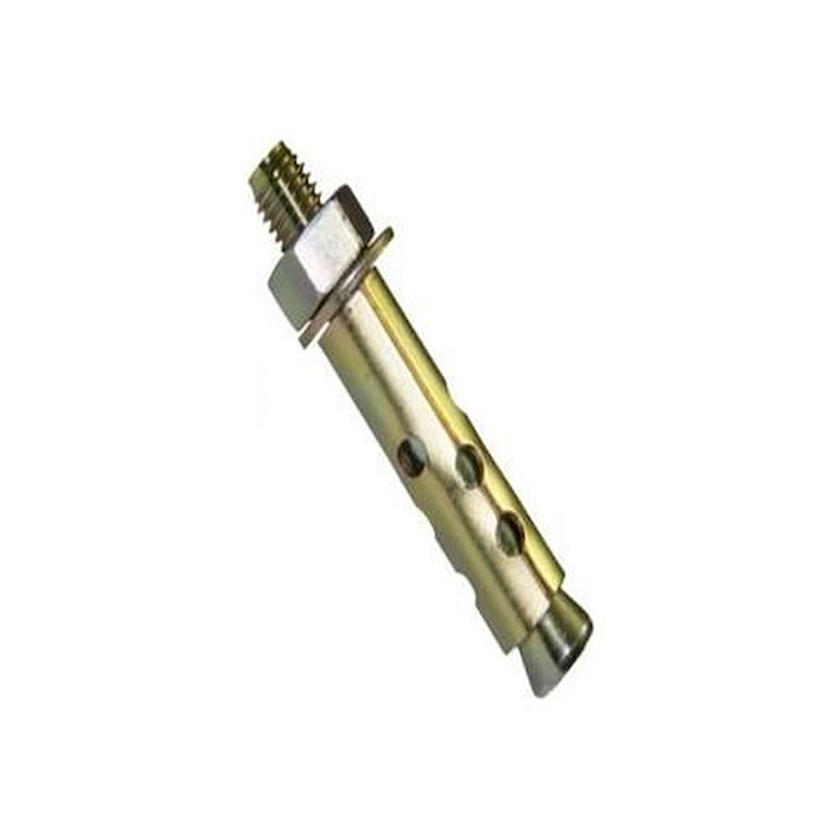 Gömlekli Çelik Dübel 12x90 mm 10'lu Paket