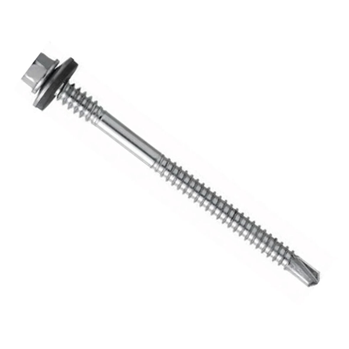 Panel Vidası 5.5X75 Pullu Çatı Vidası 50 adet Matkap Uçlu DIN7504K