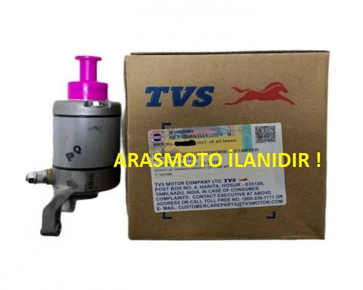 Tvs Apache Rtr 150 -180 Marş Moturu Orjinal Marş Dinamosu - Arasmoto