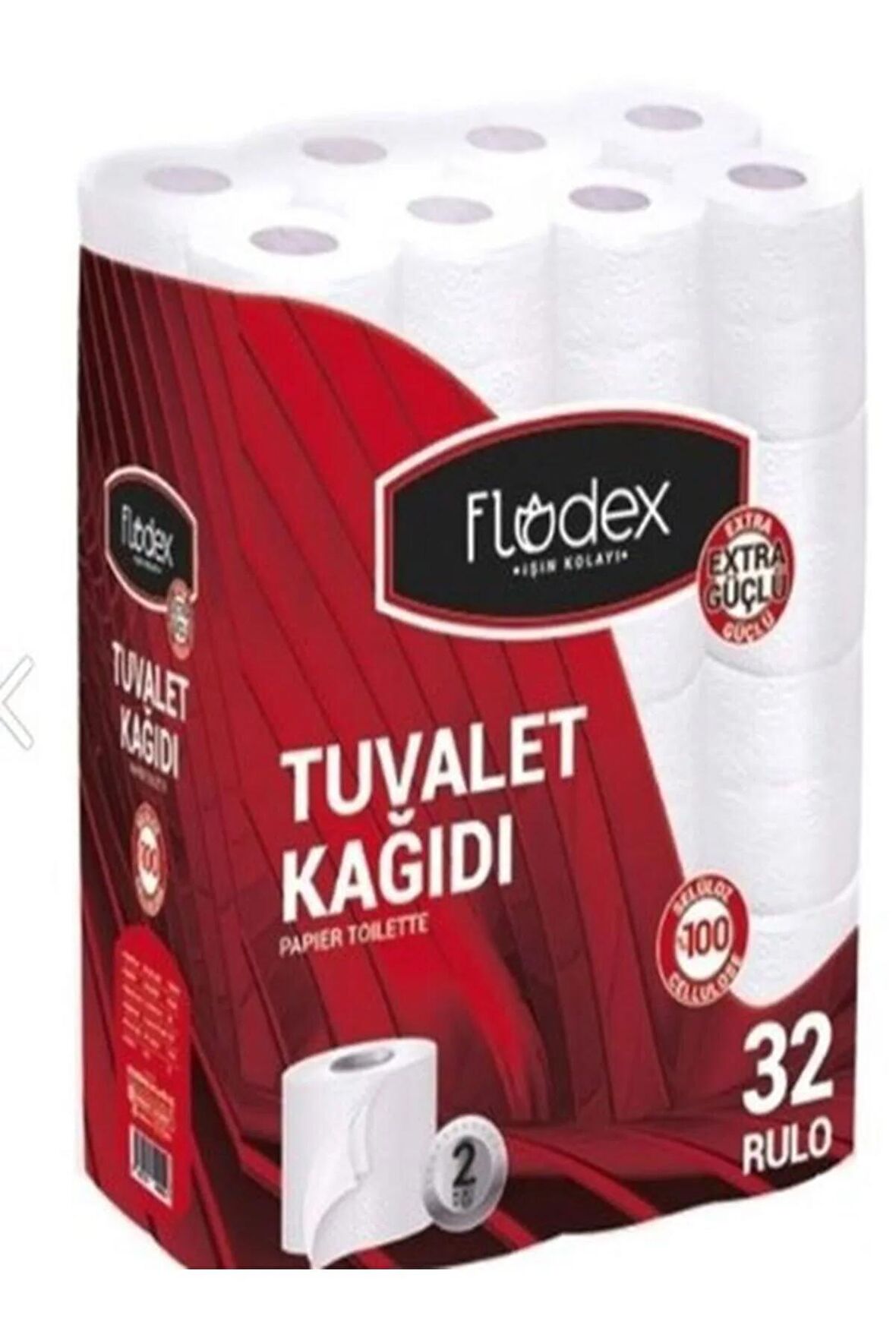 FLODEX Tuvalet Kağıdı Çift Katlı 32 ADET