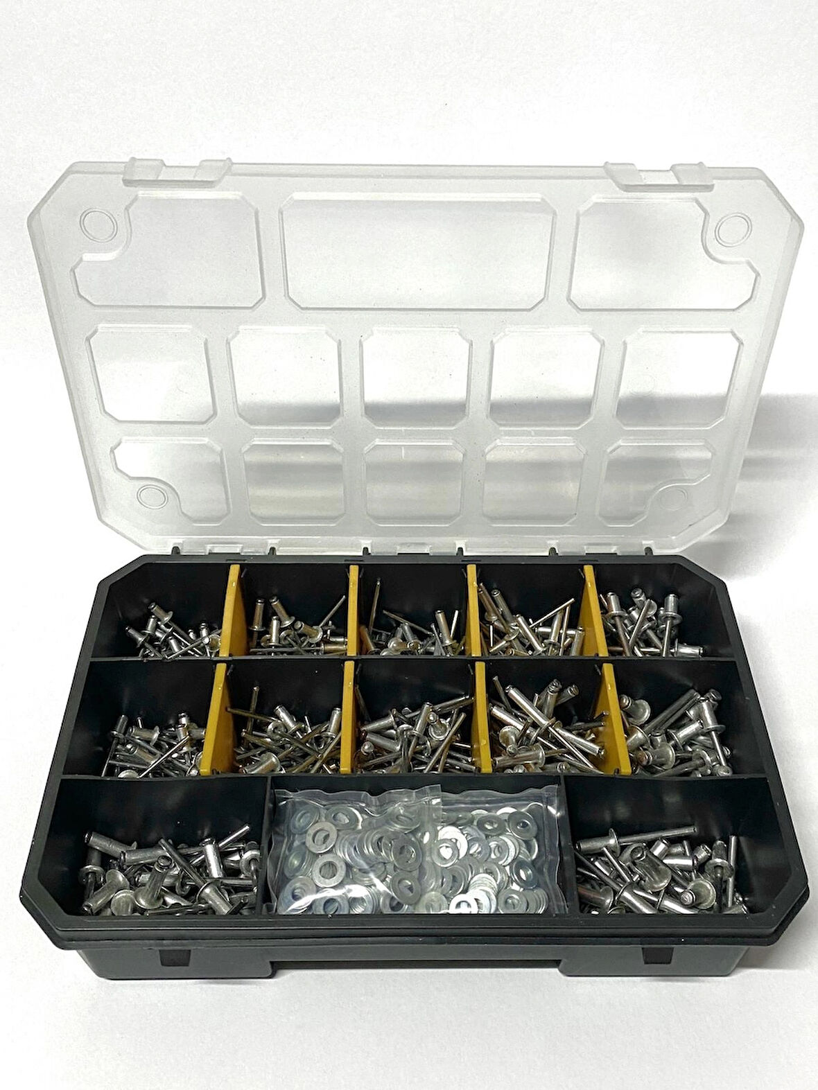 3D Printer Sepeti 620 Parça Alüminyum Pop Perçin Ve Pul Seti