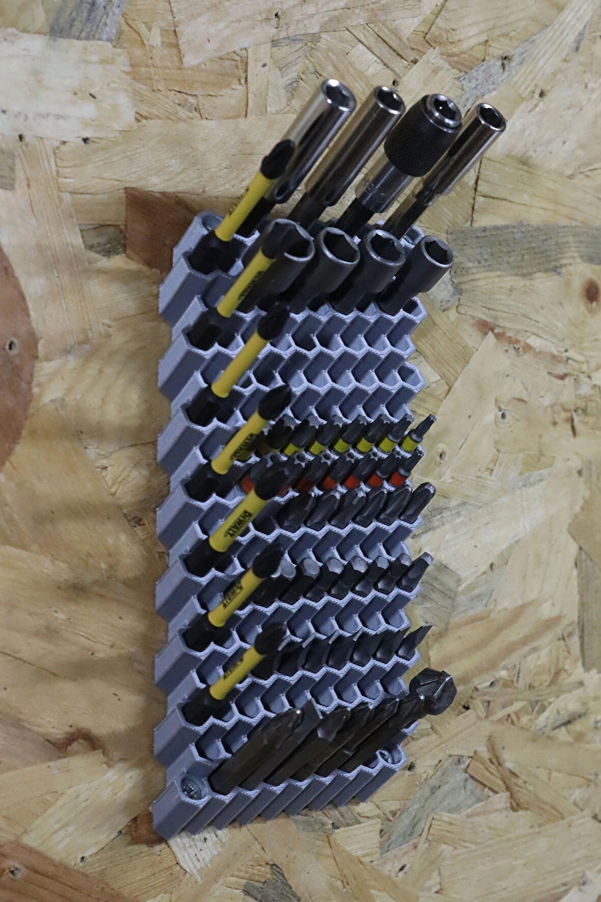 3D Printer Sepeti 140 Adetli Hex Bits Uç Organizeri