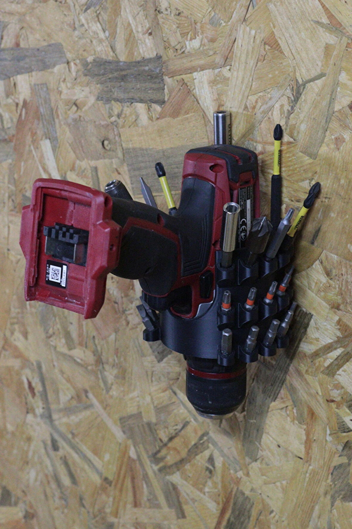 3D Printer Sepeti 32'li Hex Bits Tutucu ve Matkap Askısı