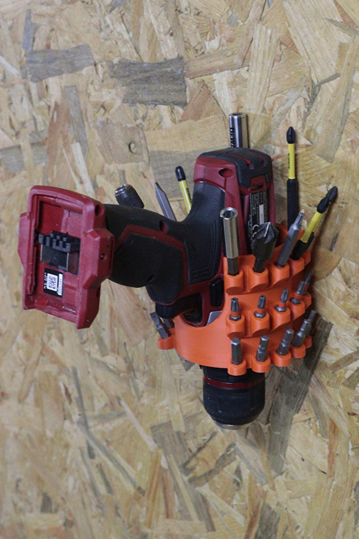 3D Printer Sepeti 32'li Hex Bits Tutucu ve Matkap Askısı