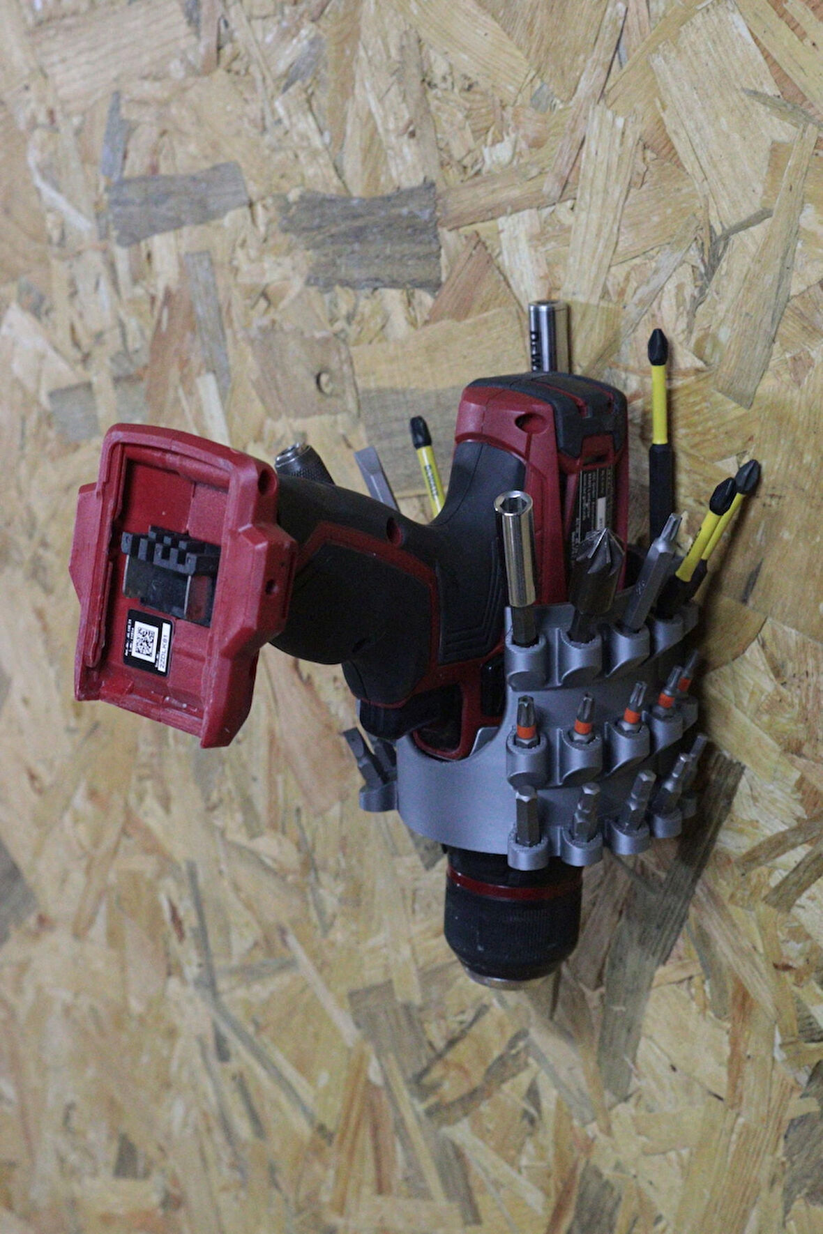 3D Printer Sepeti 32'li Hex Bits Tutucu ve Matkap Askısı