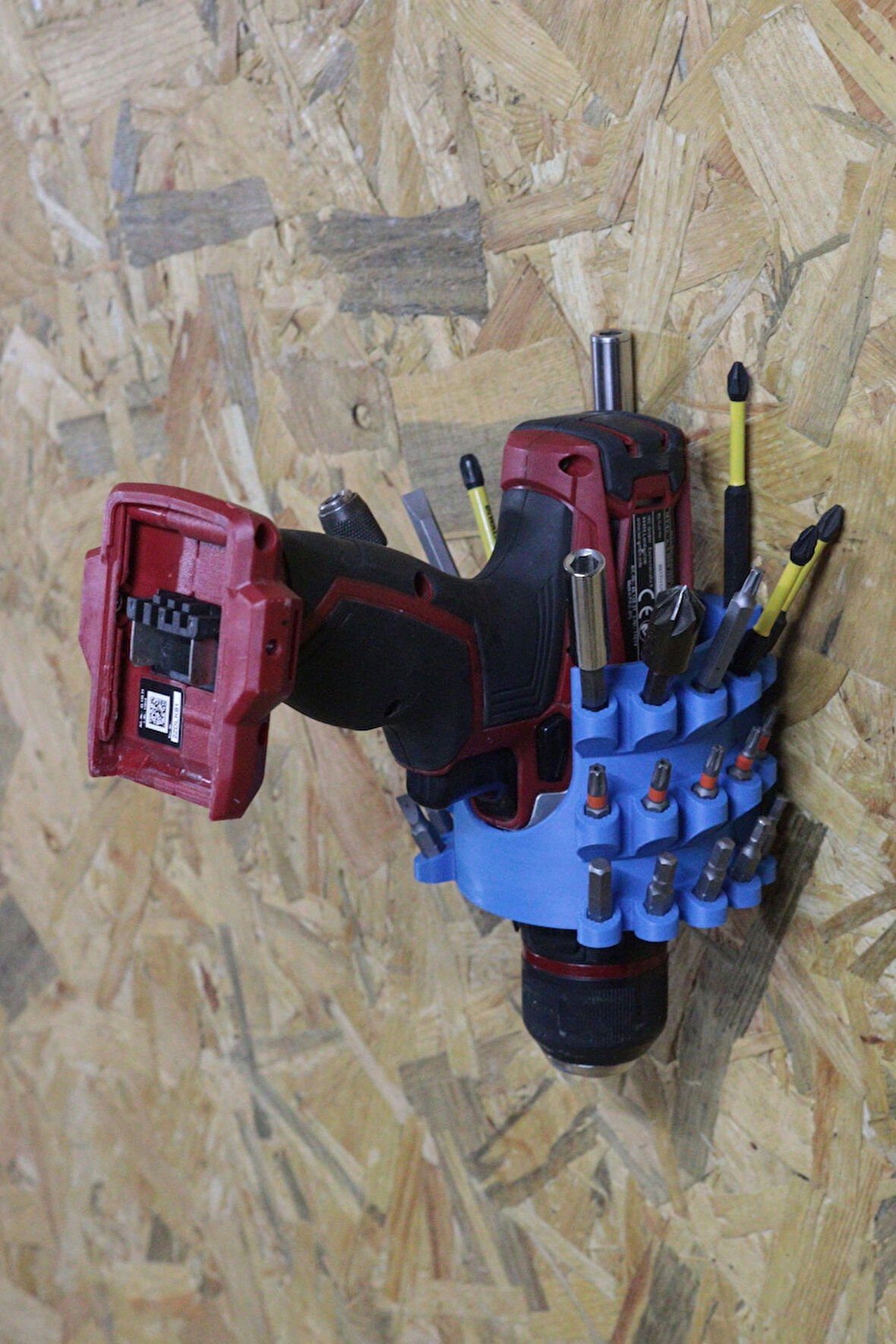 3D Printer Sepeti 32'li Hex Bits Tutucu ve Matkap Askısı