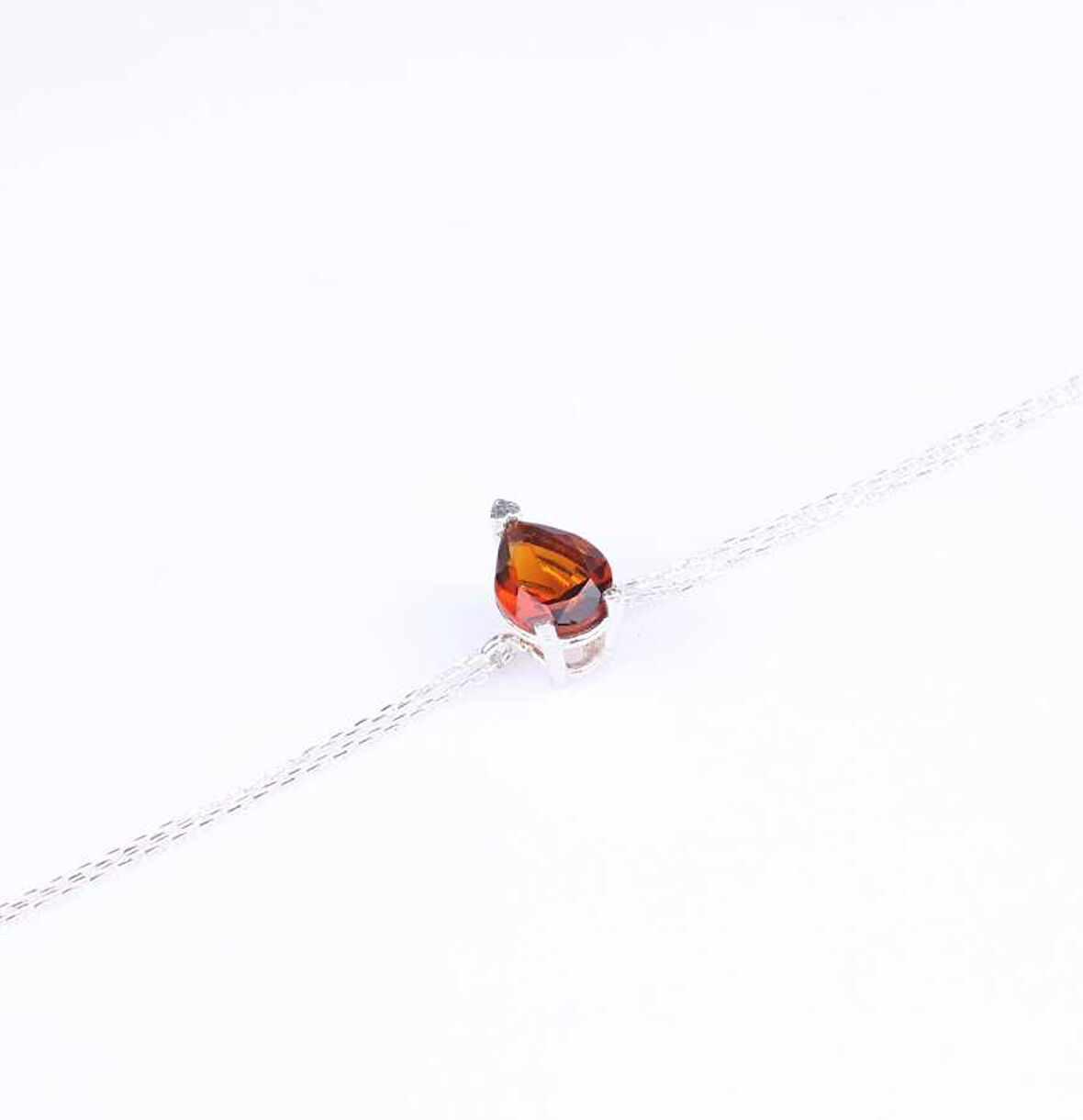 925 Ayar Gümüş Smoky Quartz Taşlı Bileklik