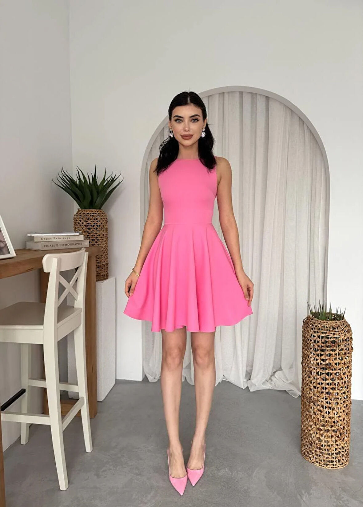 Alis Atlas Kiloş Mini Elbise