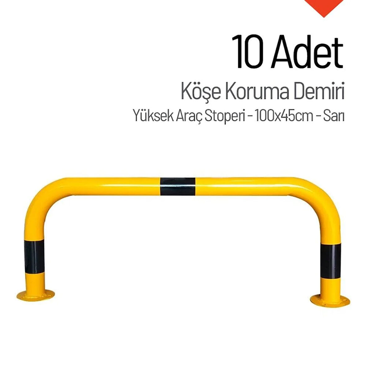 10'lu Köşe Koruma Demiri Seti – 100x45 cm