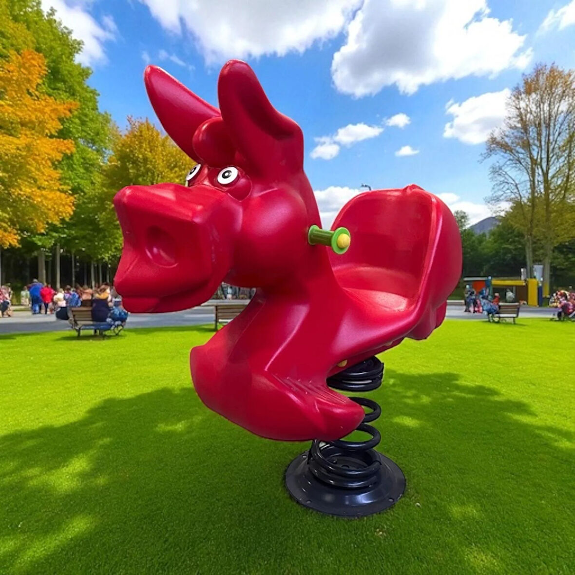 Yaylı Oyun Elemanı, Eşek Zıp Zıp