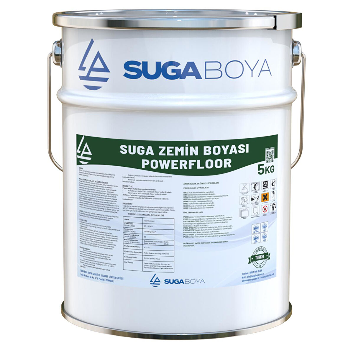 SUGA POWERFLOOR  ZEMİN BOYASI 5 KG