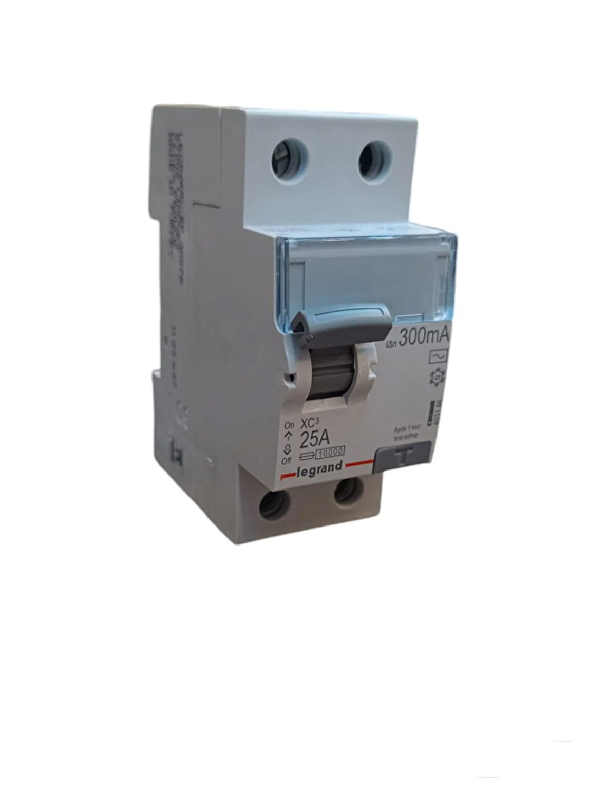 25 A 2 KUTUP 300MA YANGIN AKIM KORUMA ANAHTA LEGR