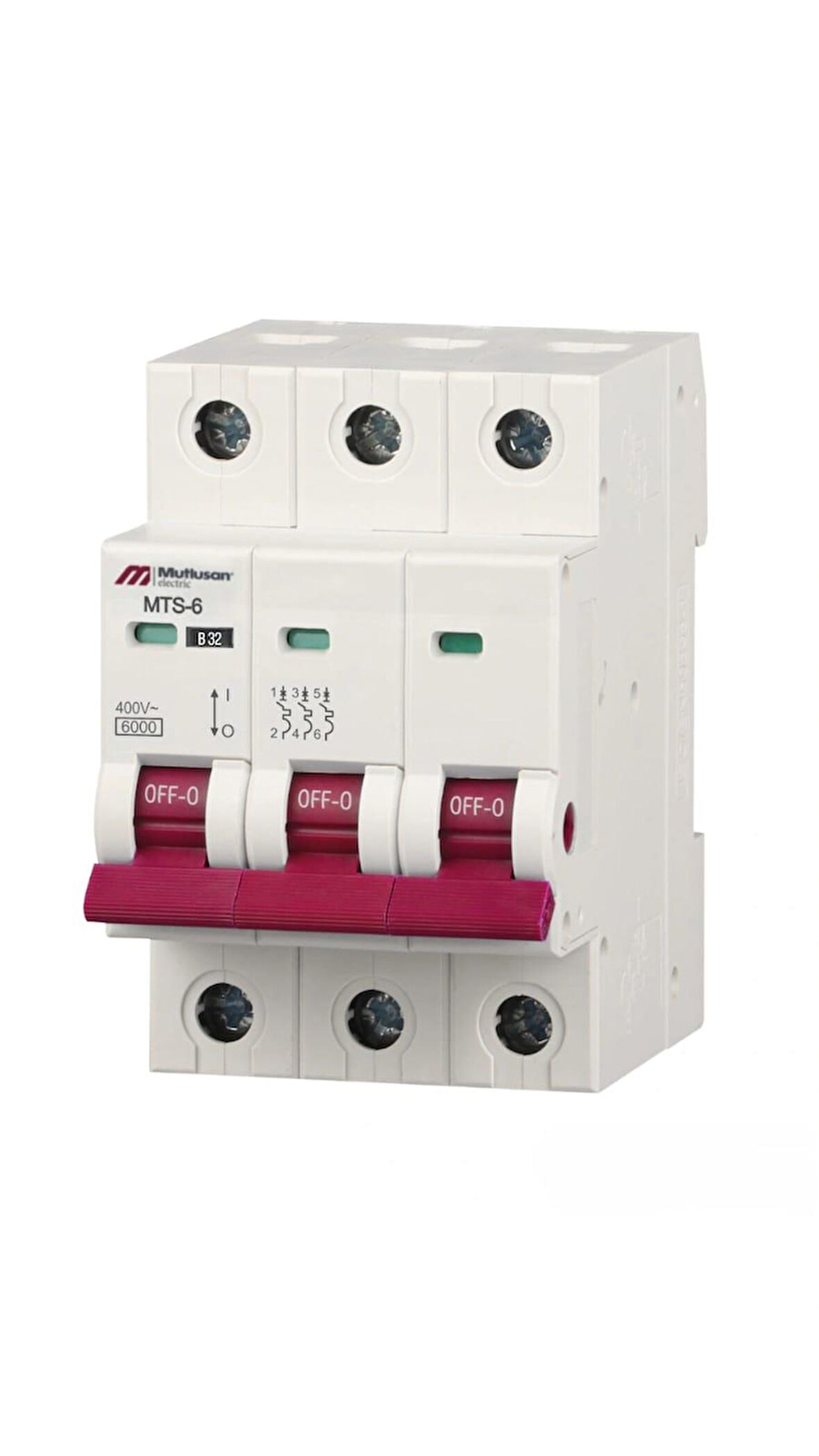 32A 3 KUTUP 6KA B TİPİ OTOMATİK SİGORTA