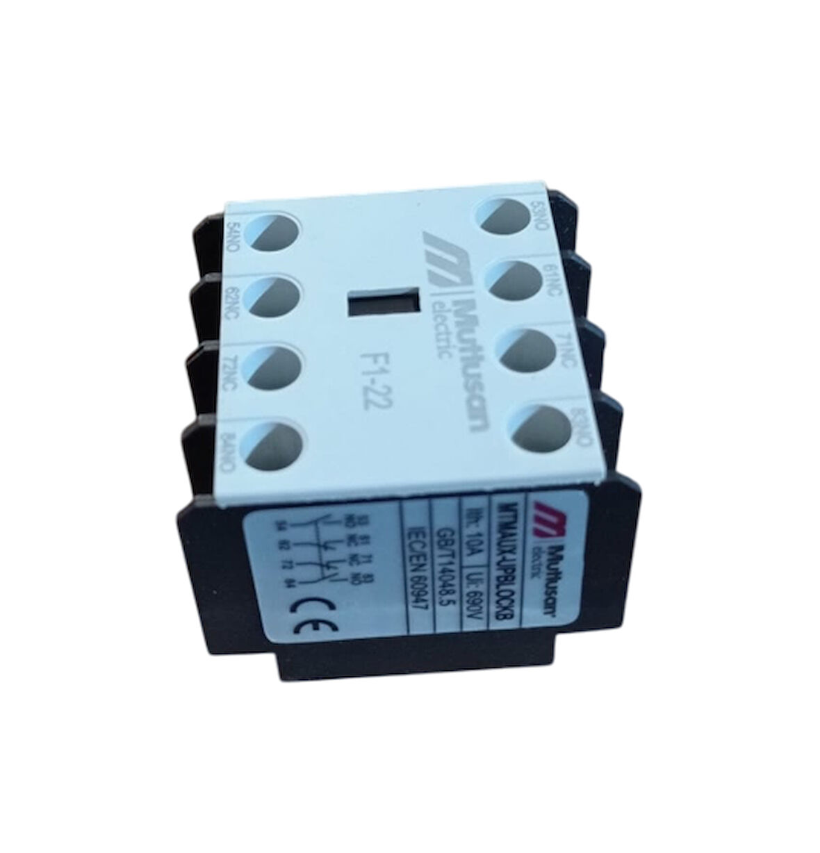 AC-3 ÜST BLOK B KONTAKTÖR (2NO+2NC)