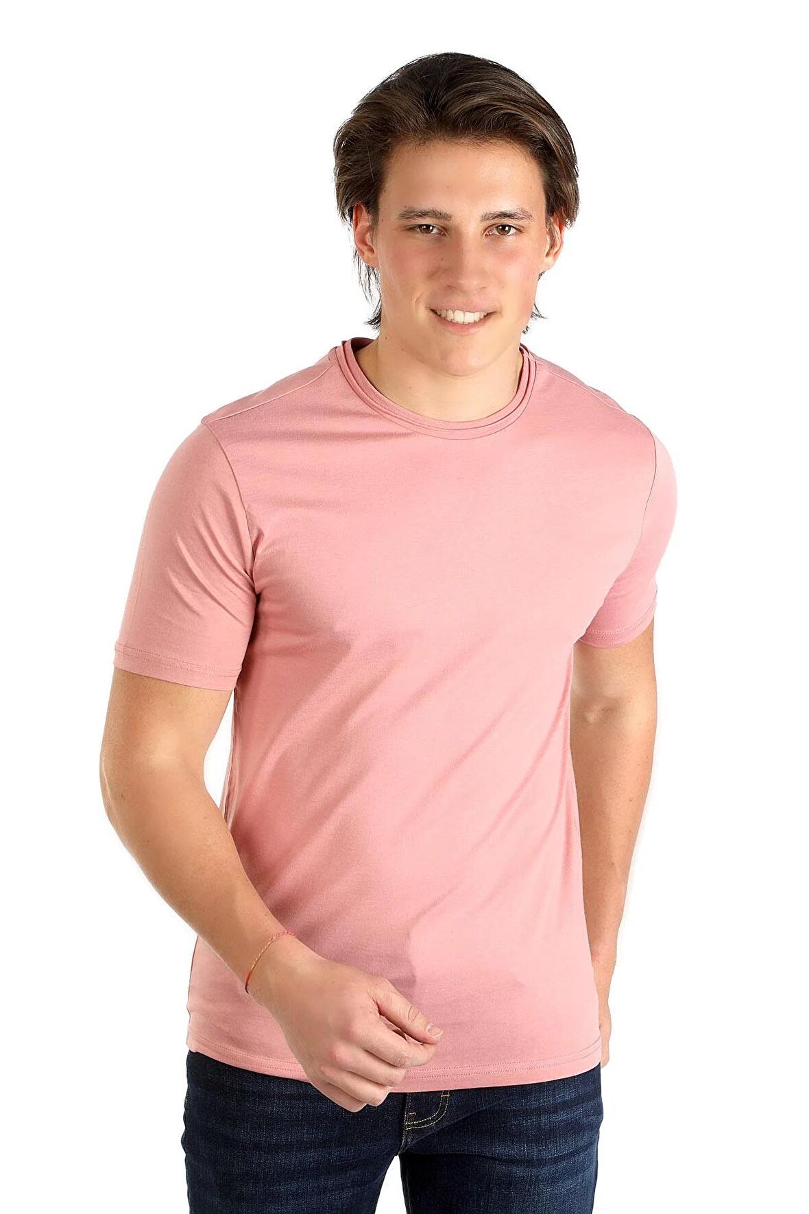 Gael Erkek O Yaka T-Shirt Somon