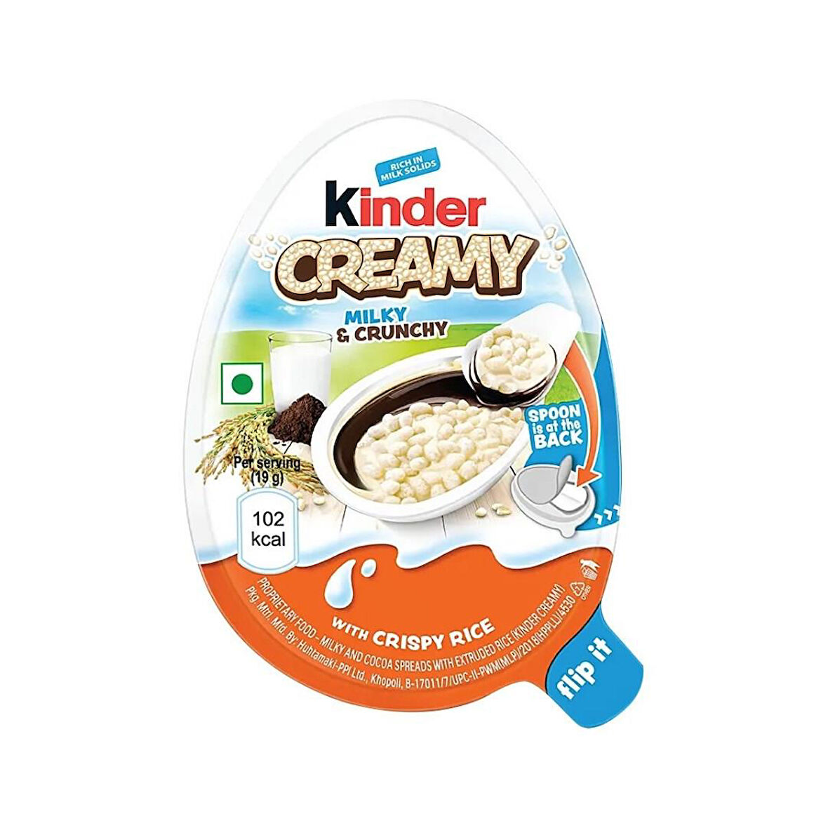 Kinder Creamy Milk&Crunchy 19 gr
