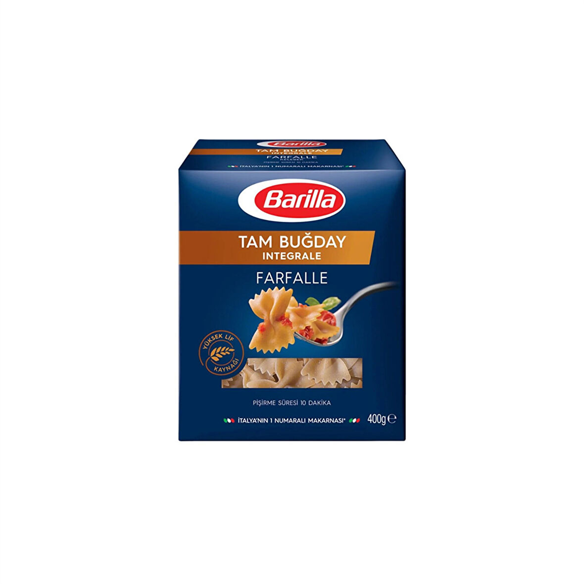 Barilla Tam Buğday Kelebek 400 gr