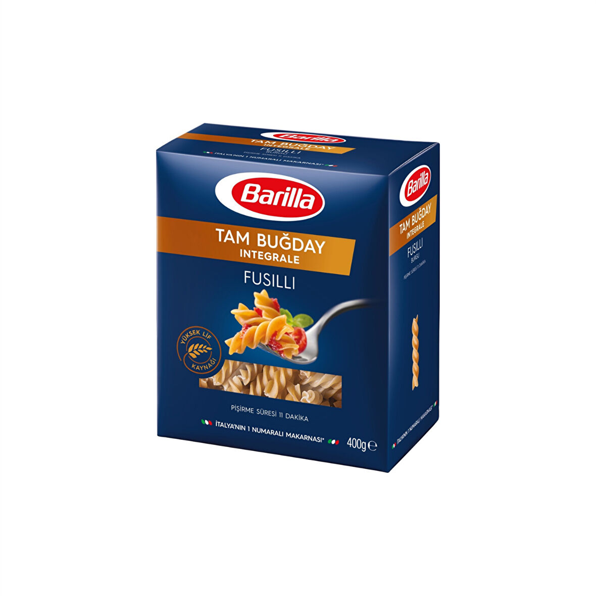 Barilla Tam Buğday Burgu 400 gr