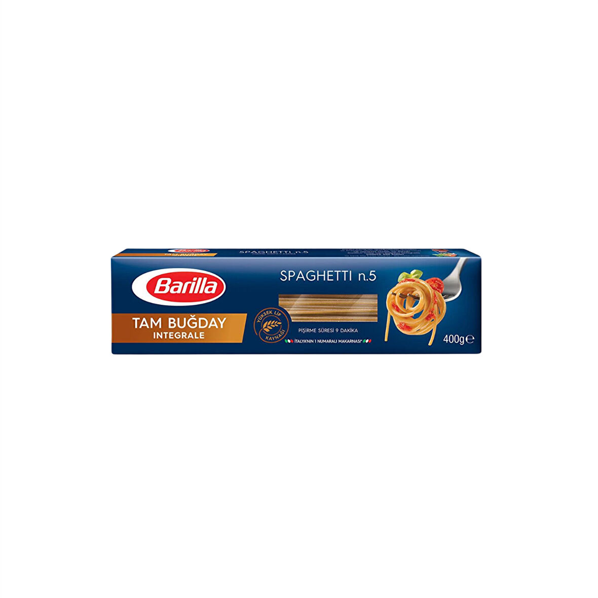 Barilla Tam Buğday Spagetti  400 gr