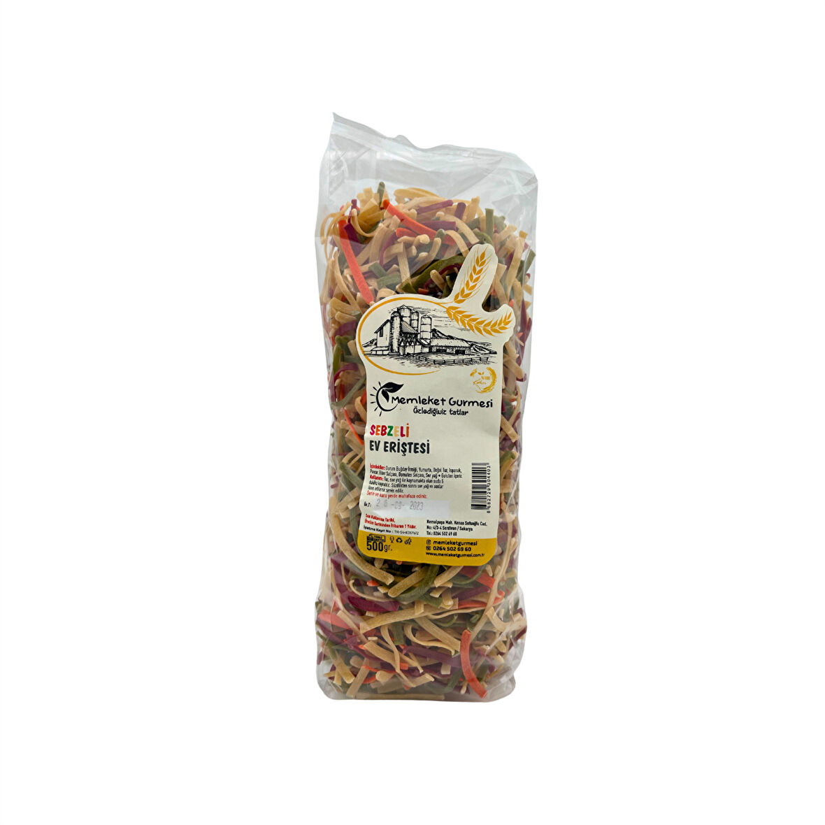 Ev Yapımı Sebzeli Ev Eriştesi 500 gr MG