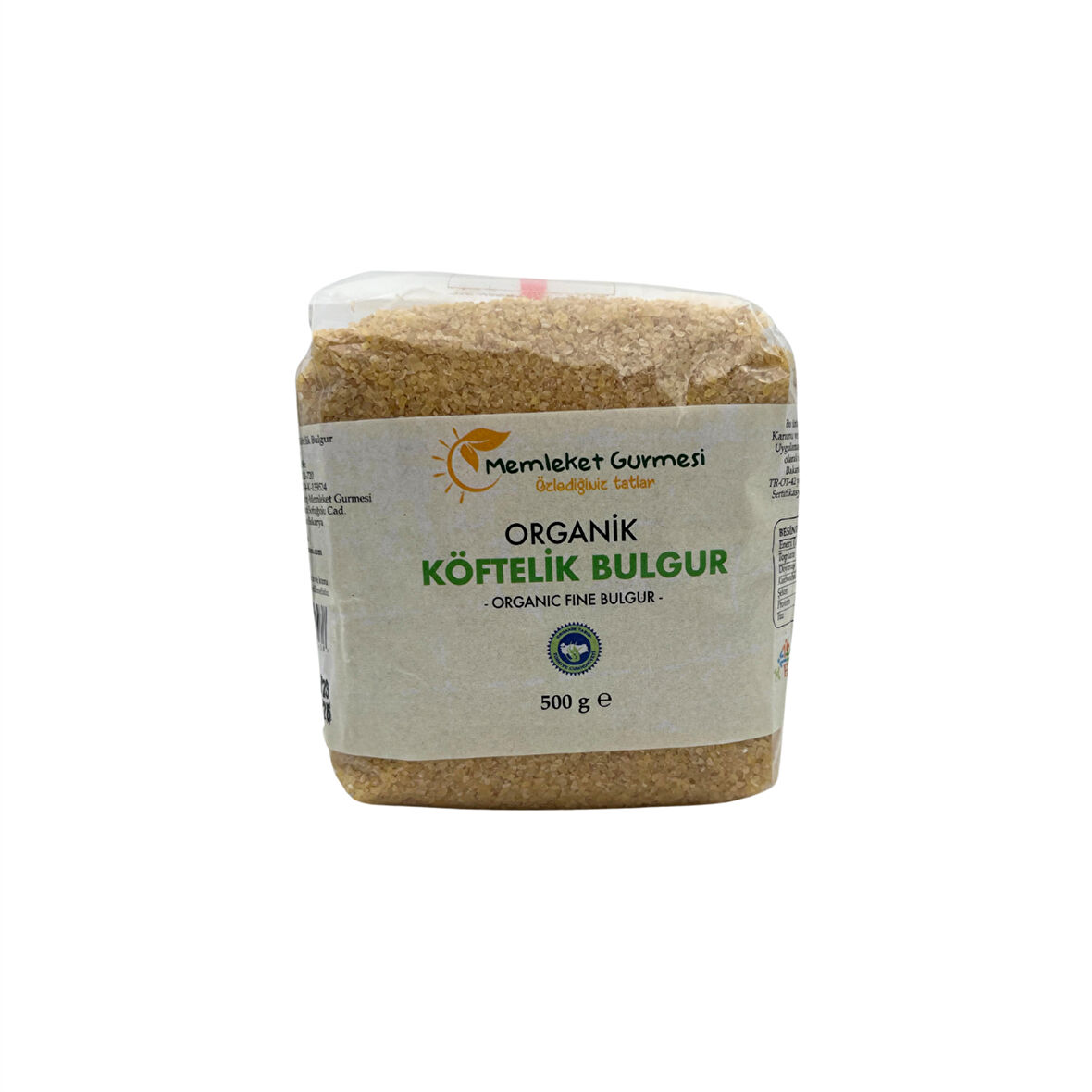 Organik Köftelik Bulgur 500 gr MG