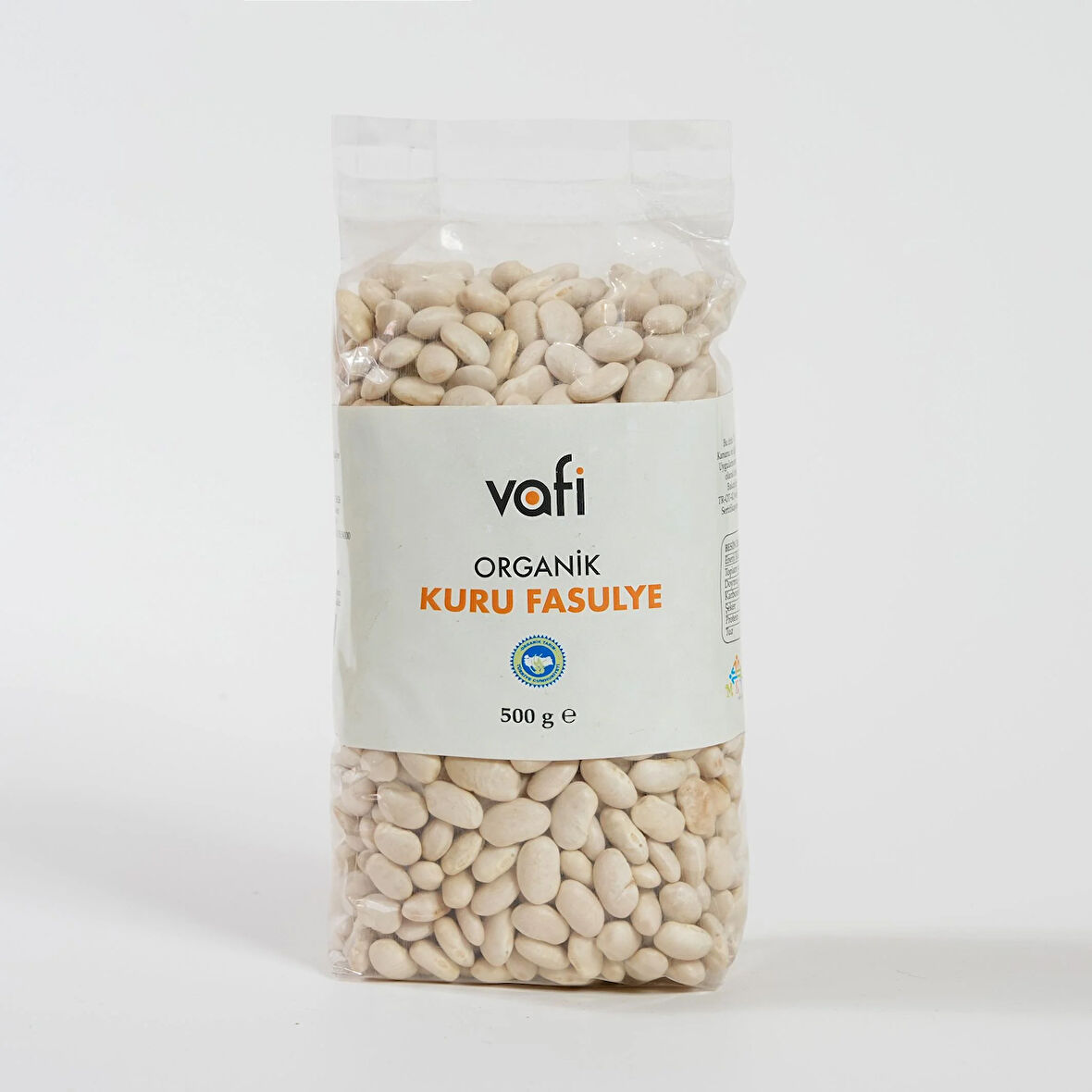Vafi Organik Kuru Fasülye 500 gr MG