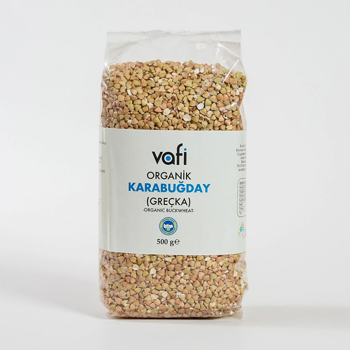 Vafi Organik Karabuğday Greçka 500 Gr