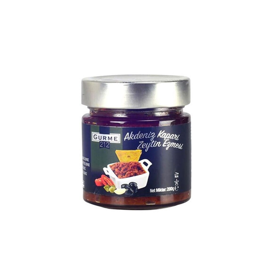 Gurme212 Siyah Zeytin Kapari Sos 200 gr